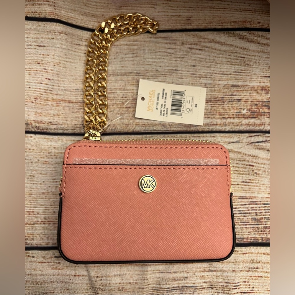 MEDIUM SAFFIANO LEATHER CHAIN CARD HOLDER CASE - Picture 11 of 11